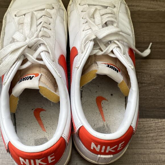 Nike Men\'s Blazer Low \'77 VNTG White Orange Size 10 main image 7